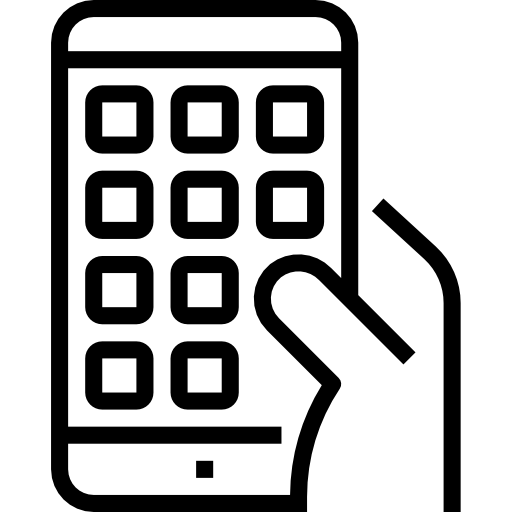 Controle por aplicativo